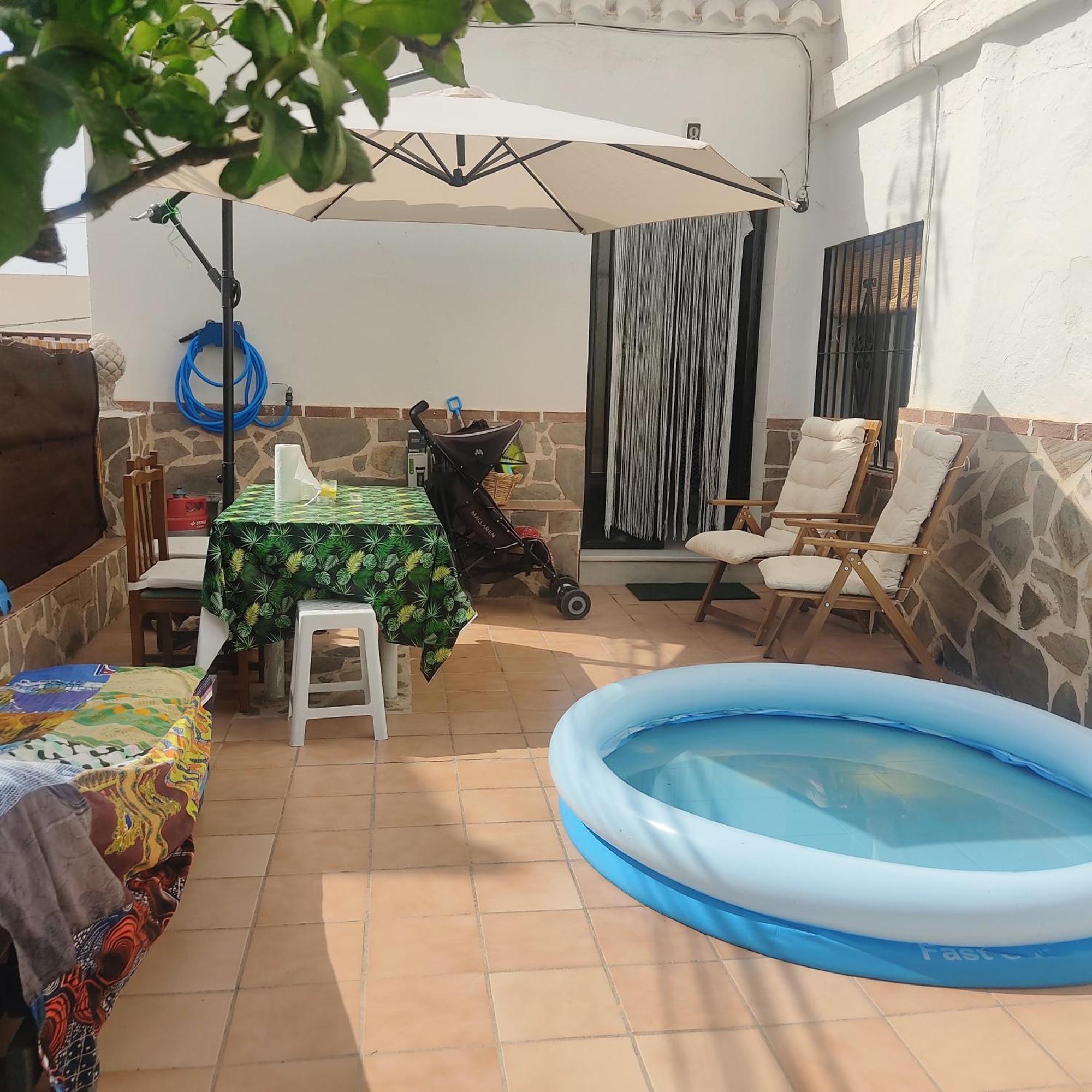 Acogedora Casa Familiar Con Patio Villa Salobreña Exteriör bild